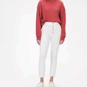Gap High Rise Cigarette Jean